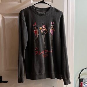 PLAYBOY Black Crew Neck Sweater